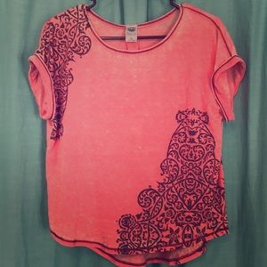 Te Verde pink yoga top - XS